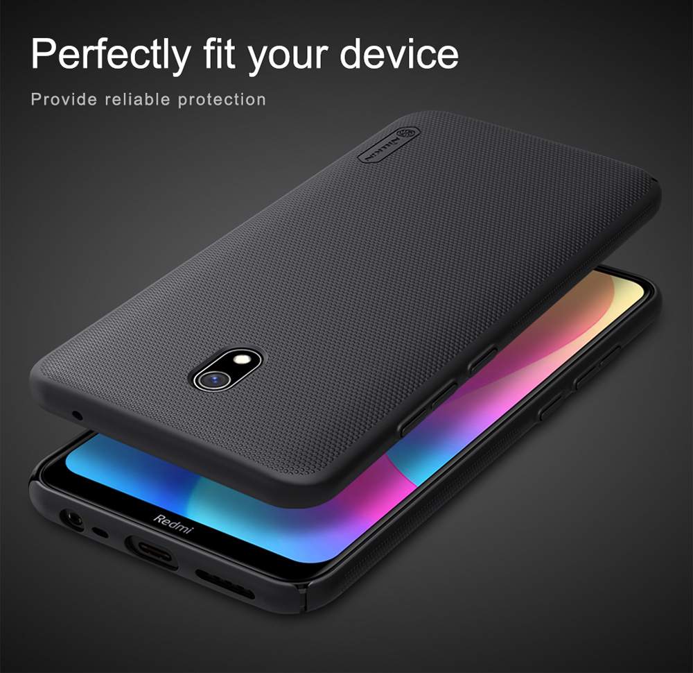 NILLKIN Protective Frosted PC Phone Case For Xiaomi Redmi 8A Smartphone - Black