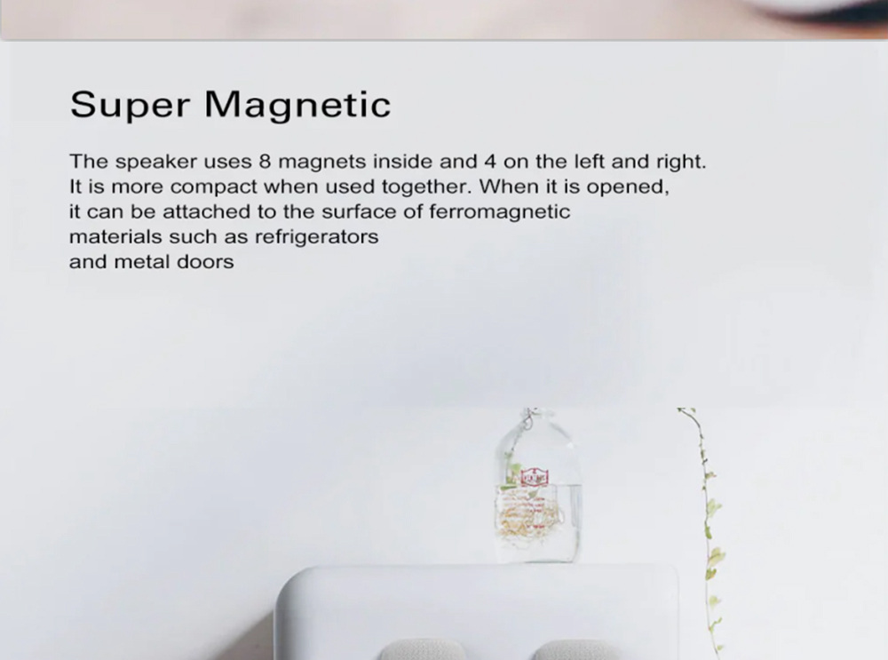 Xiaomi iK8 Karaoke HiFi Stereo Speaker + Microphone Set 3.5mm Audio Cable 5200mAh Battery - Gray