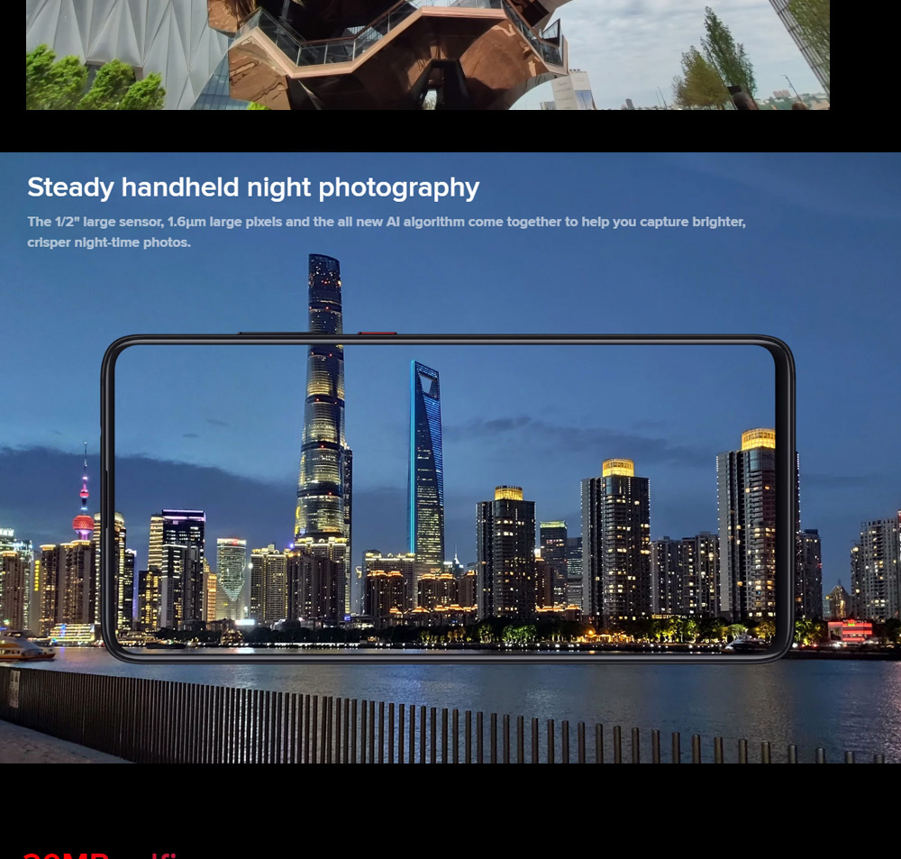 Xiaomi Mi 9T 6.39 Inch 4G LTE Smartphone Snapdragon 730 6GB 128GB 48.0MP+8.0MP+13.0MP Triple Rear Cameras MIUI 10 In-display Fingerprint Fast Charge Global Version - Black