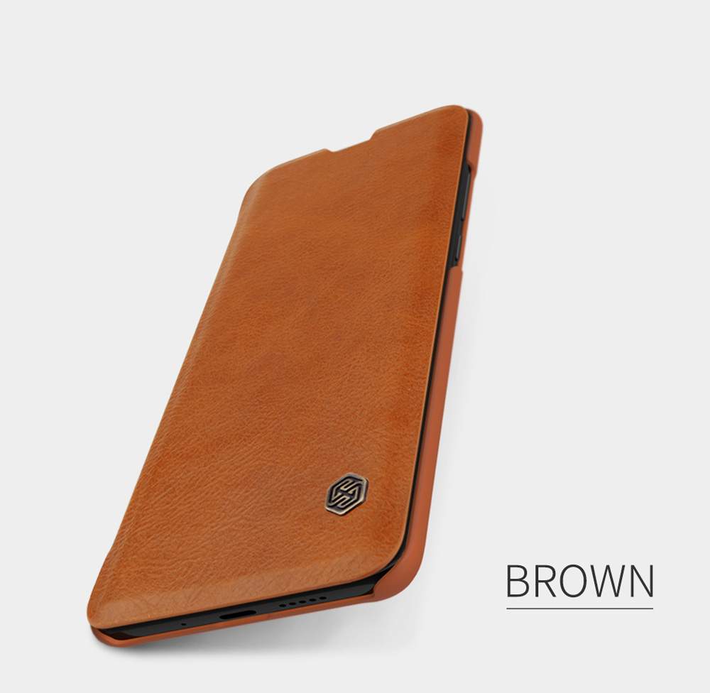 NILLKIN Protective Leather Phone Case For HUAWEI P30 Pro Smartphone - Black