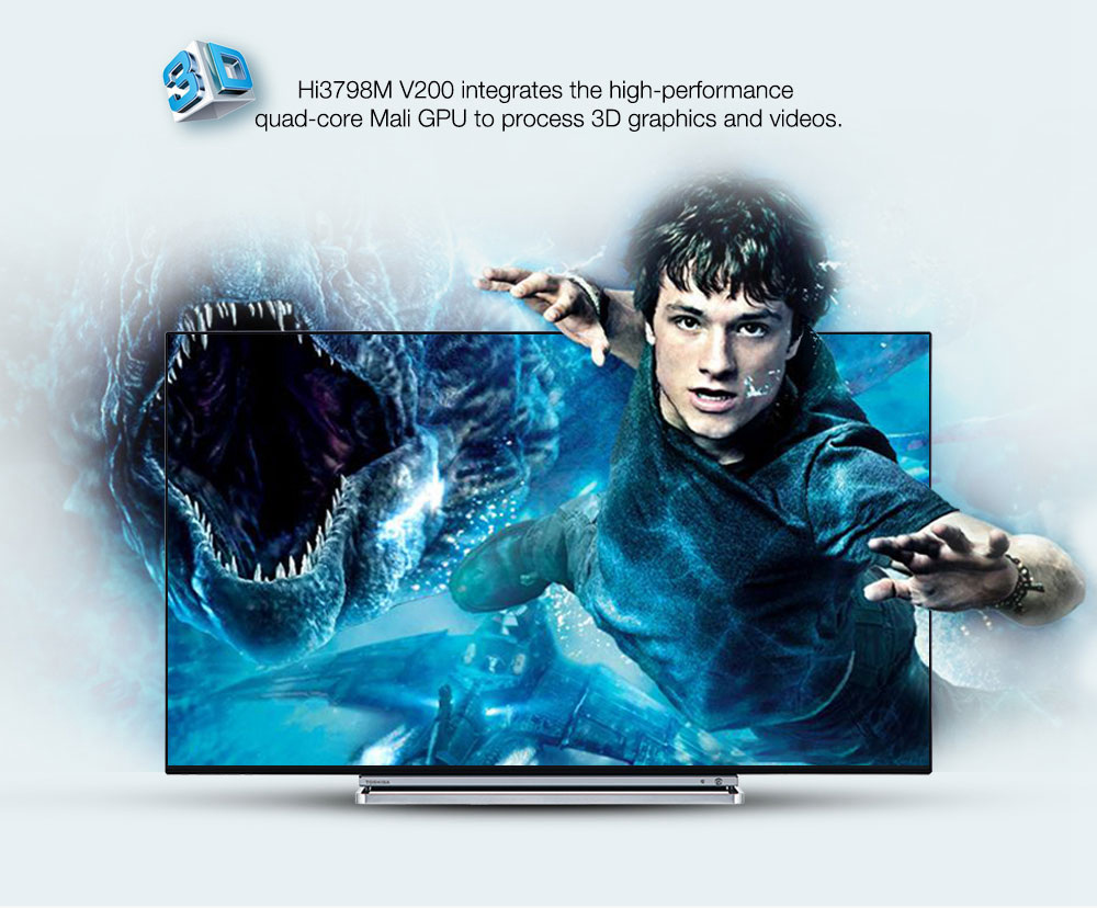 MECOOL K6 Hisilicon HI3798M Android 2GB / 16GB DVB 4K TV BOX Dual Band WiFi LAN USB3.0