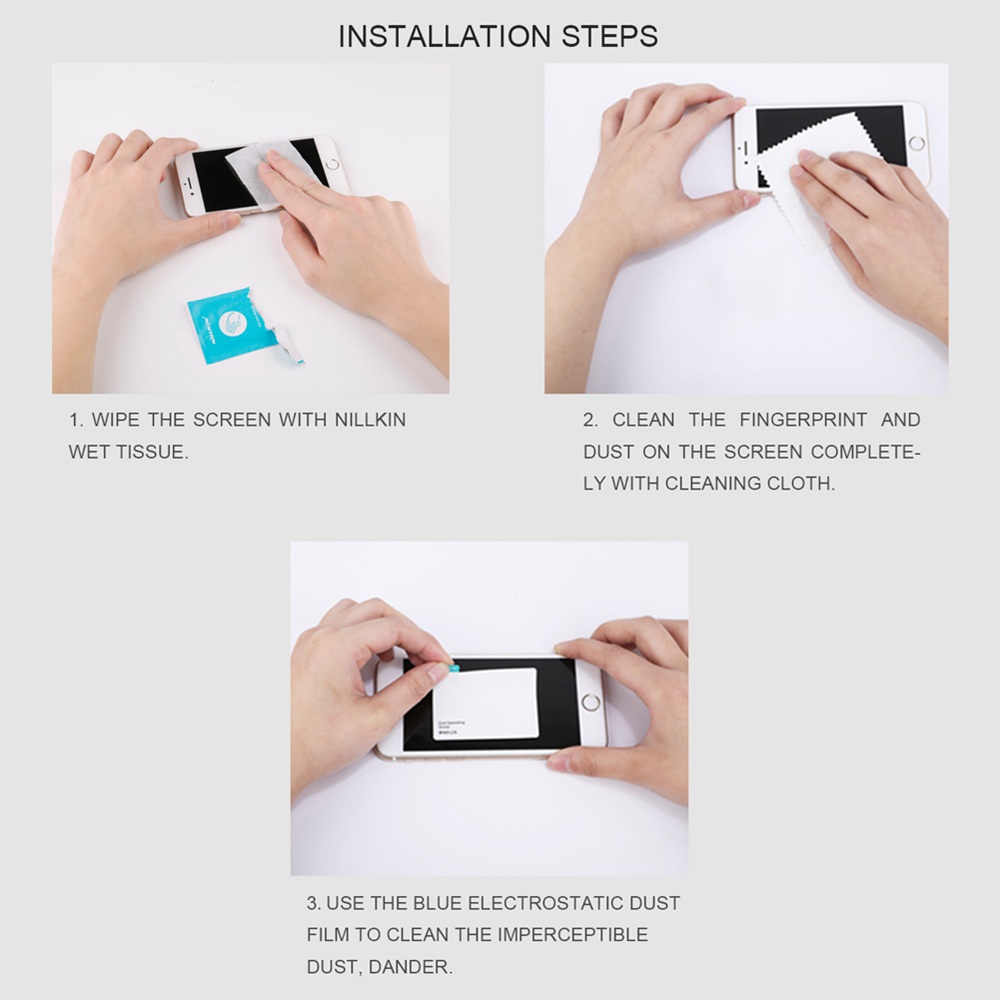 Nillkin CP+PRO Full Screen Anti-explosion Tempered Glass Screen Protector For Samsung Galaxy A60 - Transparent