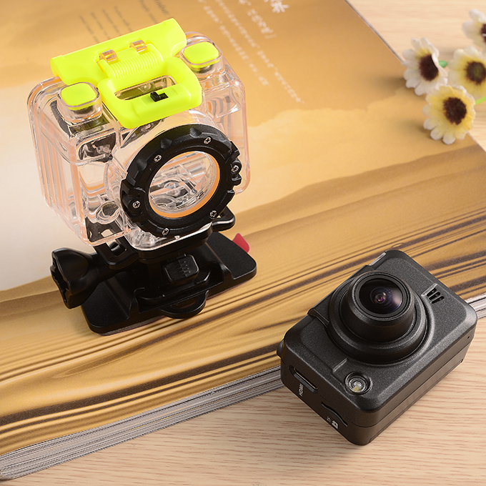 F20C Novatek 5MP FHD 1080P Action Camera 170 Degree Wide-angle Lens 30M Waterproof Outdoor Sports Camcorder