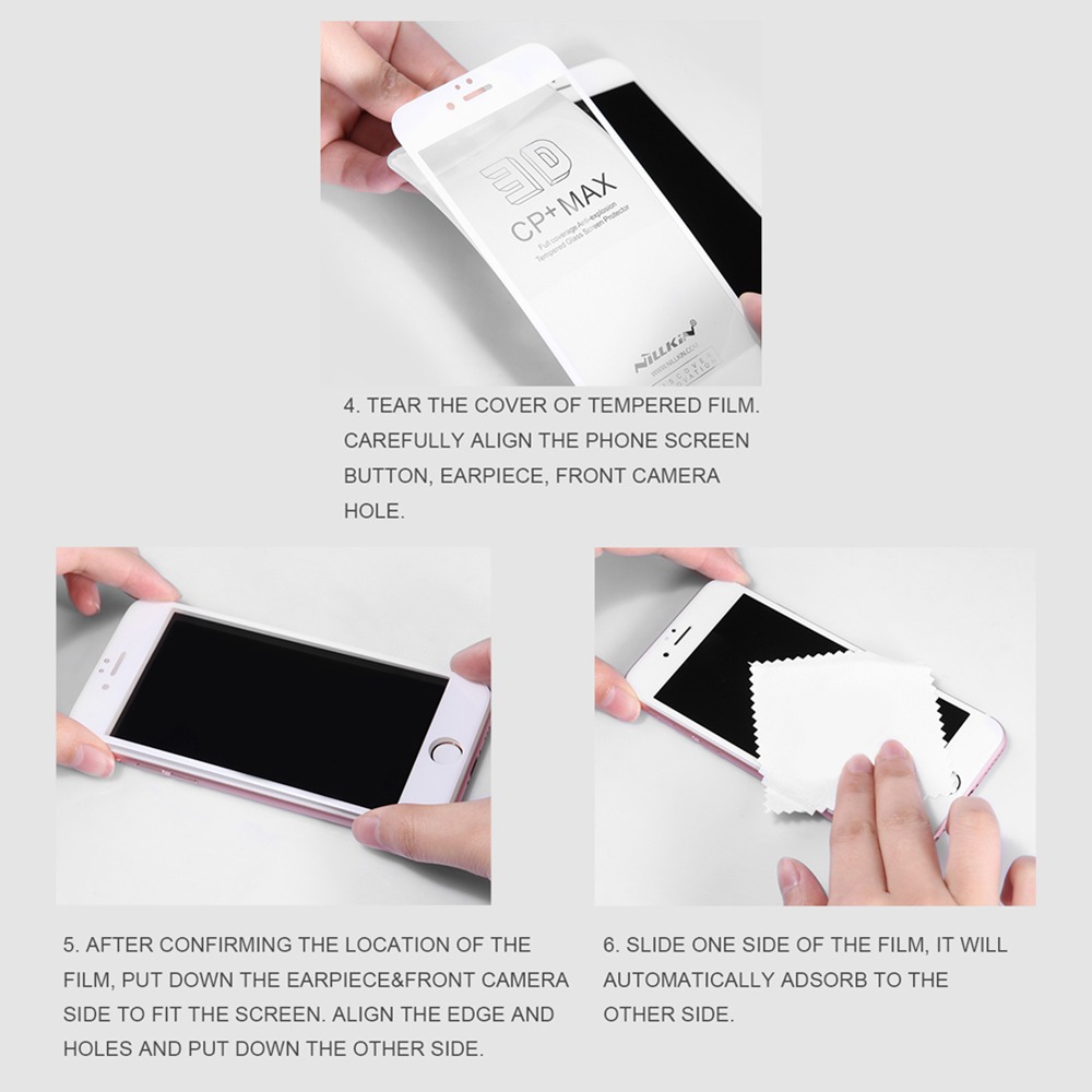 Nillkin CP+PRO Full Screen Anti-explosion Tempered Glass Screen Protector For Samsung Galaxy A60 - Transparent