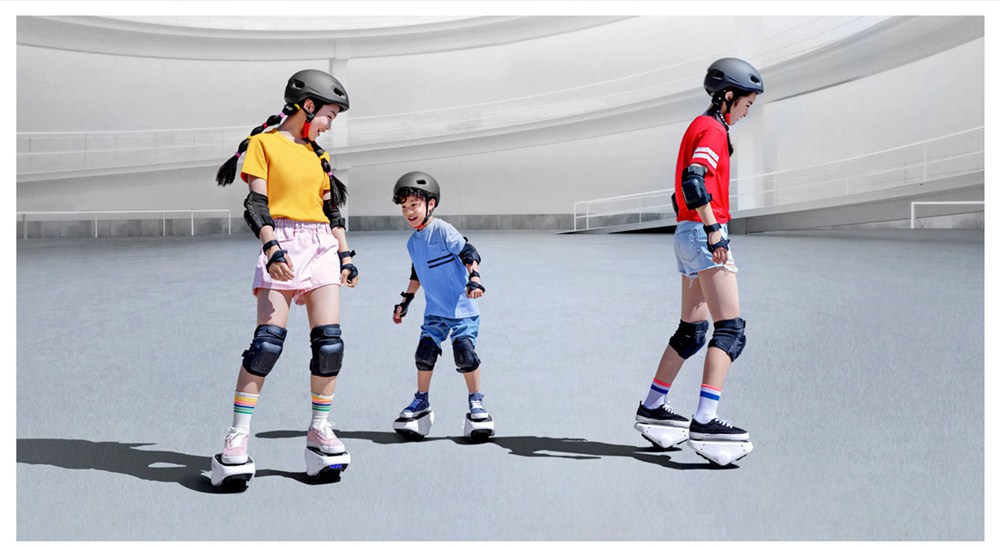 Xiaomi Mijia Double Balance Wheel 130W Motor Max 10km/h Self Balancing Electric Scooter - Gray