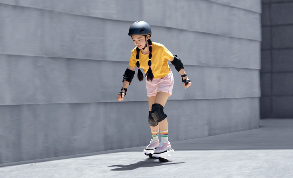 Xiaomi Mijia Double Balance Wheel 130W Motor Max 10km/h Self Balancing Electric Scooter - Gray