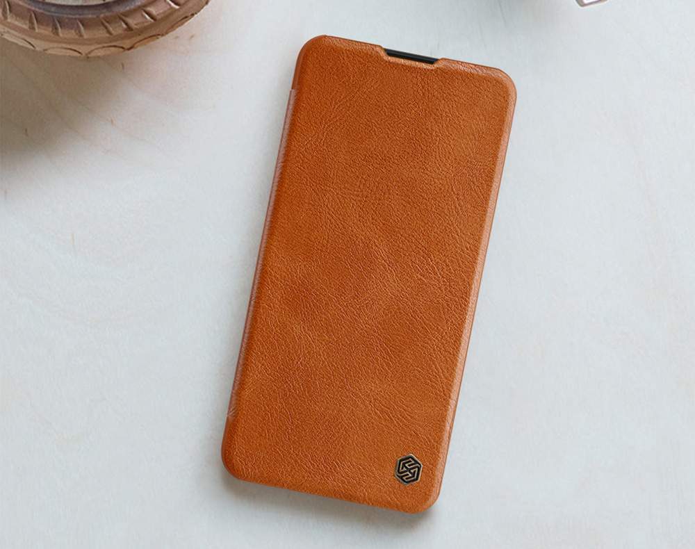 NILLKIN Protective Leather Phone Case For Xiaomi Redmi 8 Smartphone - Black