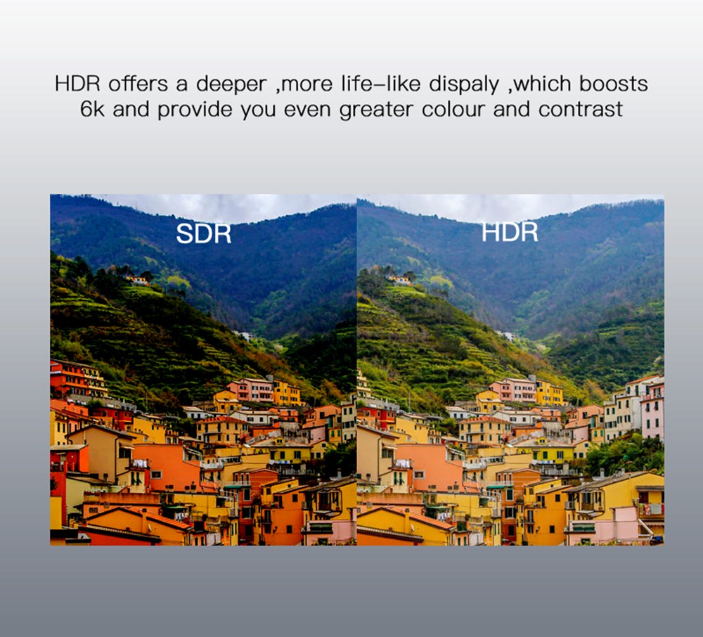 H6 Android9.0 Allwinner H6 2G/16G 6K HDR TV Box 2.4G WiFi 100Mbps LAN USB3.0 - Black