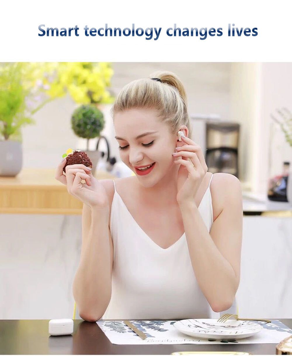 Remax TWS-5 Bluetooth 5.0 TWS Earphones Binaural Call Battery Display