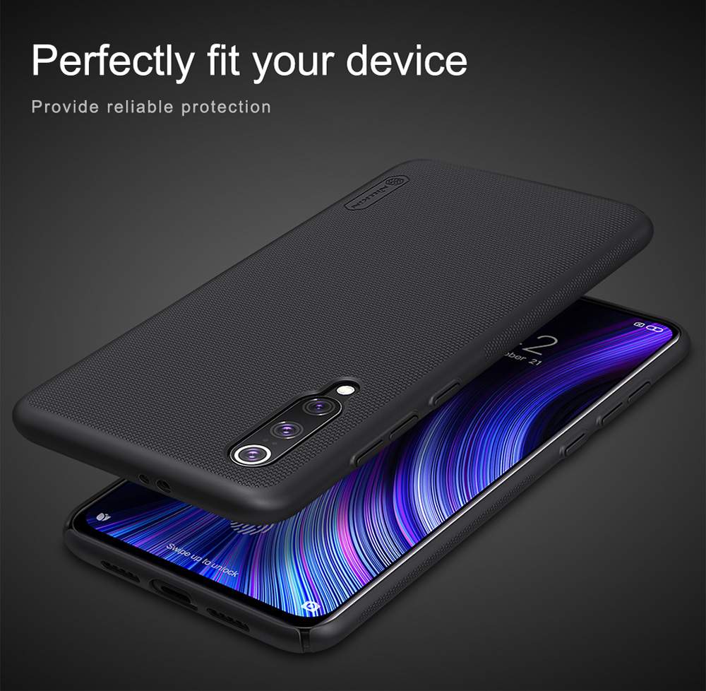 NILLKIN Protective Frosted PC Phone Case For Xiaomi Mi 9 Pro Smartphone - Black
