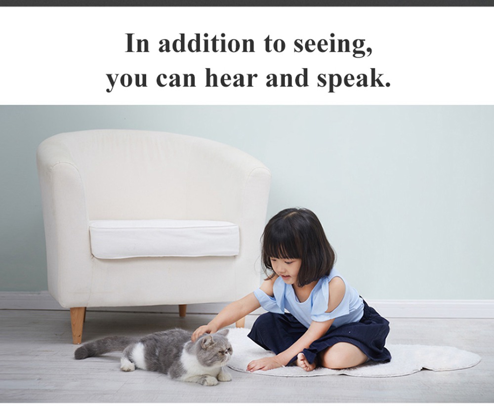 Xiaobai 1080P Smart Home IP Camera WIFI Security Monitor Public Version From Xiaomi Youpin - White