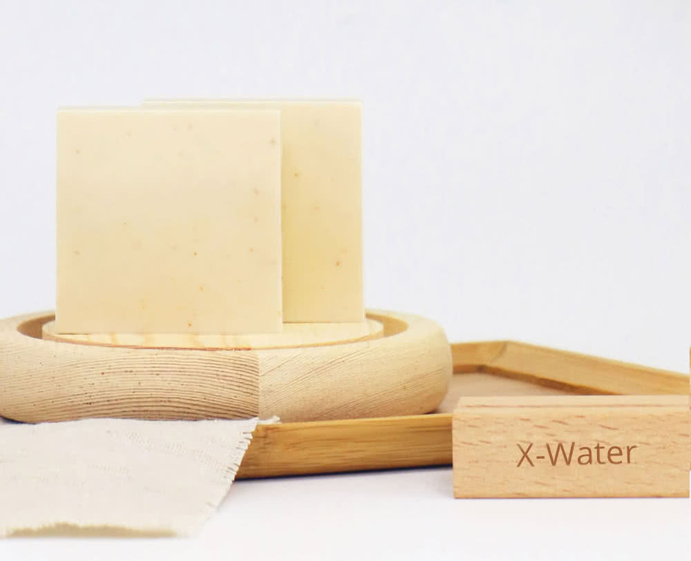 6pcs X-Water Ginseng Natural Facial Soap 2.6oz Anti-mite Anti-acne Oil-control Cleansing Soap