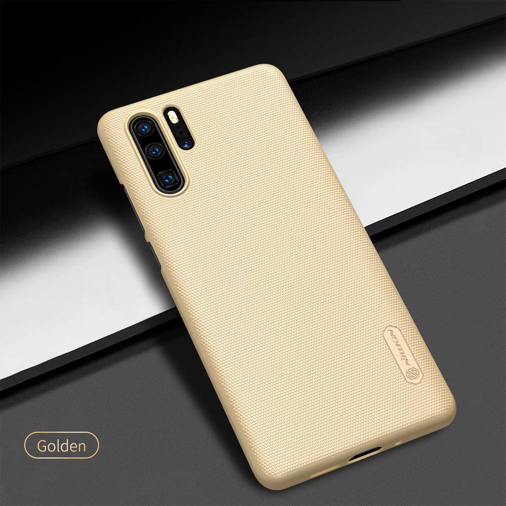 NILLKIN Protective Frosted PC Phone Case For HUAWEI P30 Pro Smartphone - Gold