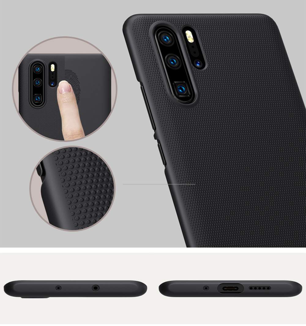 NILLKIN Protective Frosted PC Phone Case For HUAWEI P30 Pro Smartphone - Gold