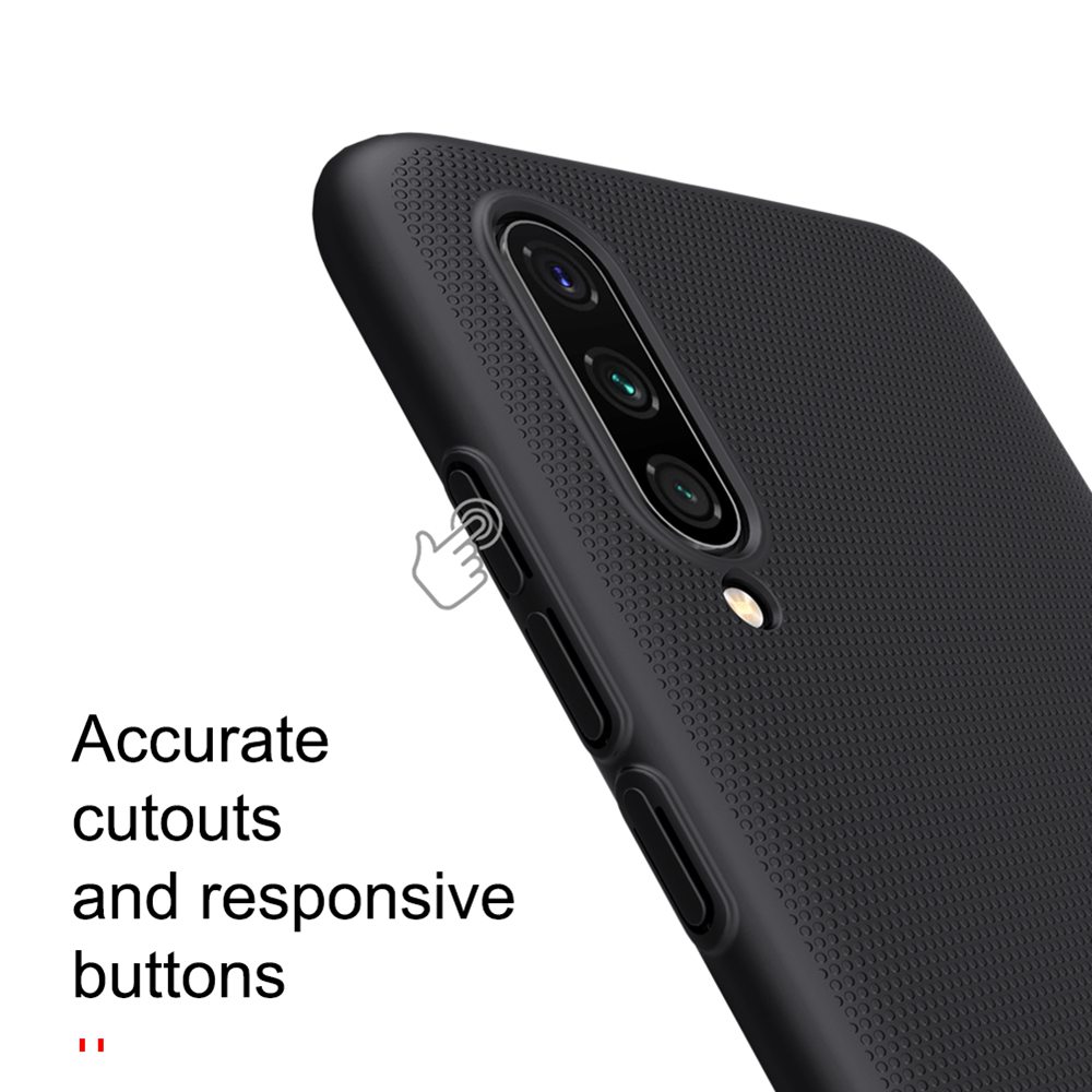 NILLKIN Protective Frosted PC Phone Case For Xiaomi Mi CC9 / Xiaomi Mi9 Lite Smartphone - Blue
