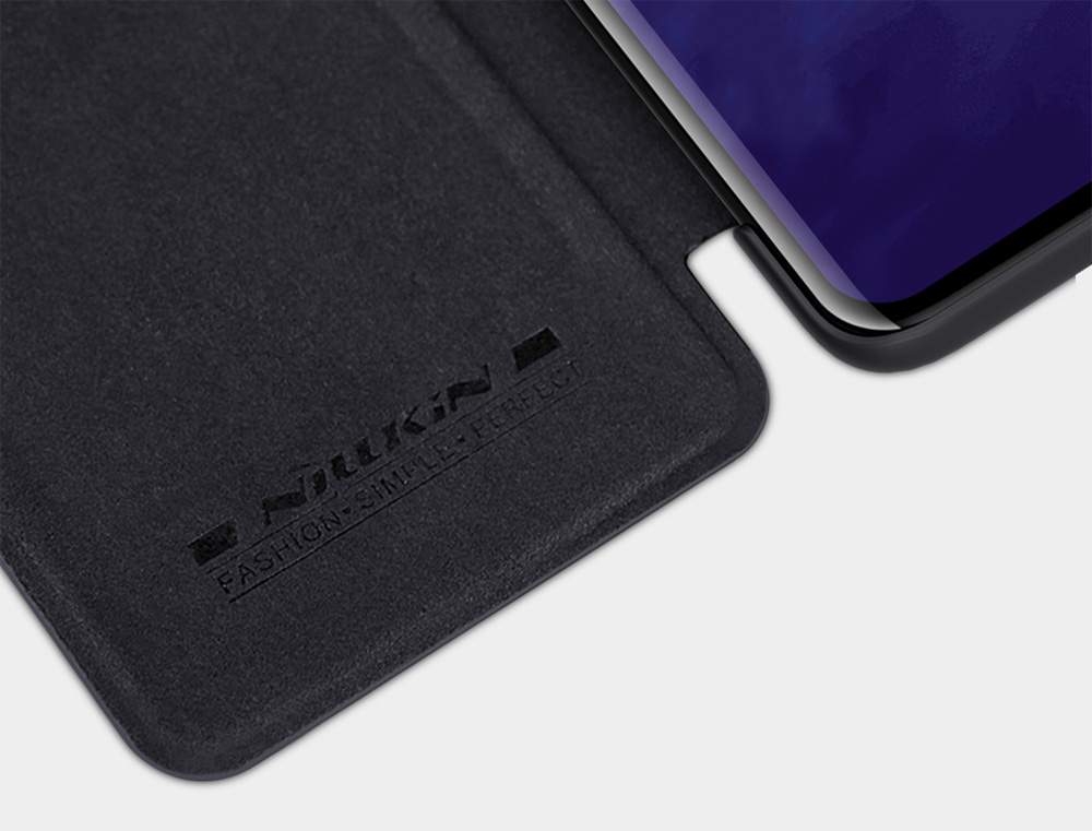 NILLKIN Protective Leather Phone Case For Oneplus 7T Pro Smartphone - Brown