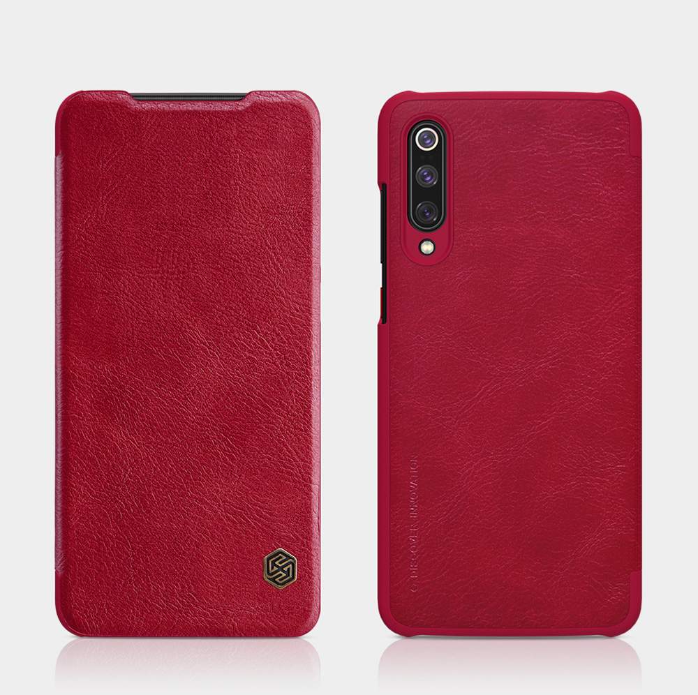 NILLKIN Protective Leather Phone Case For Xiaomi Mi 9 Pro Smartphone - Black