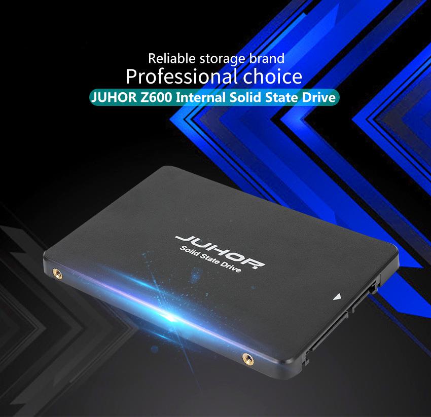 Juhor Z600 Internal SSD 960GB SATA3 2.5 Inch Max Speed 525 MB/s Solid State Drive - Black
