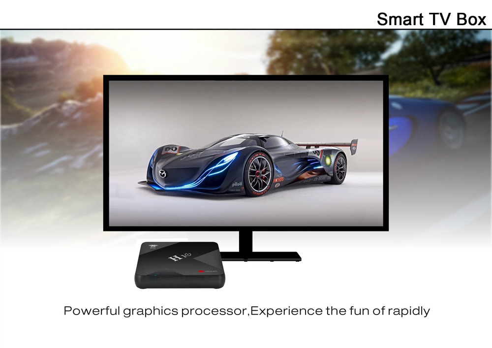 H10 TV Box Android9.0 Allwinner H6 4G/32G 2.4G+5G WiFi 100Mbps LAN USB3.0