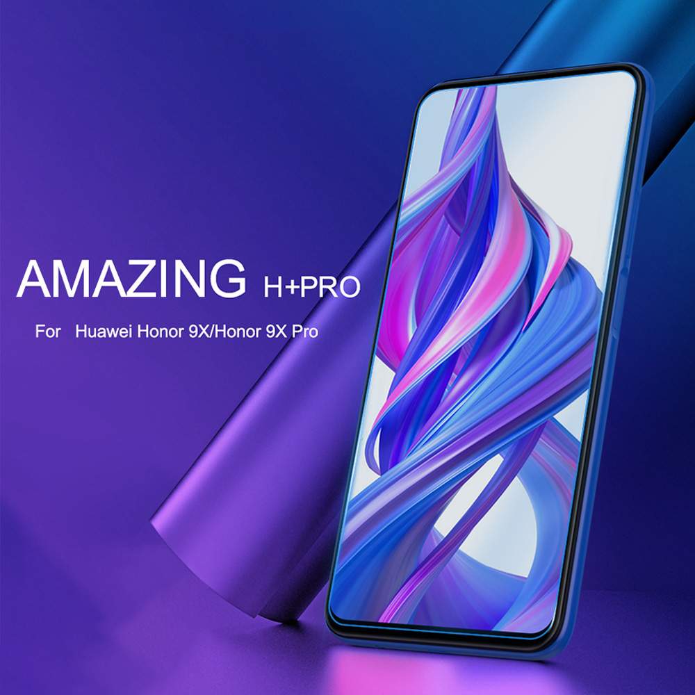 Nillkin Anti-explosion Tempered Glass 0.2mm HD Screen Protector For Huawei Honor 9X / Honor 9X Pro - Transparent