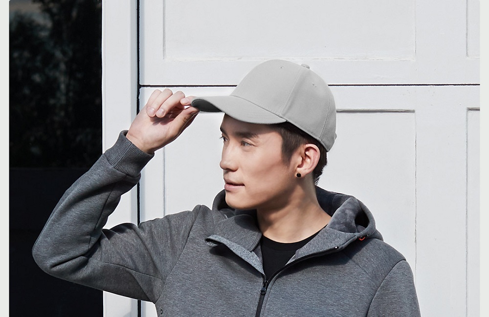 Xiaomi Mitown Life Unisex Simple Classical Creative Baseball Hat - Gray