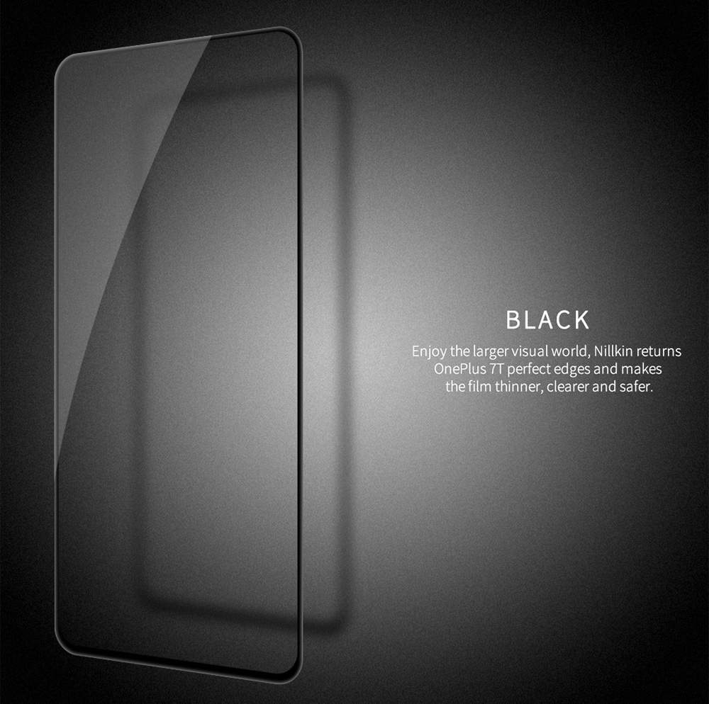 Nillkin CP+PRO Full Screen Anti-explosion Tempered Glass Screen Protector For Oneplus 7T - Transparent