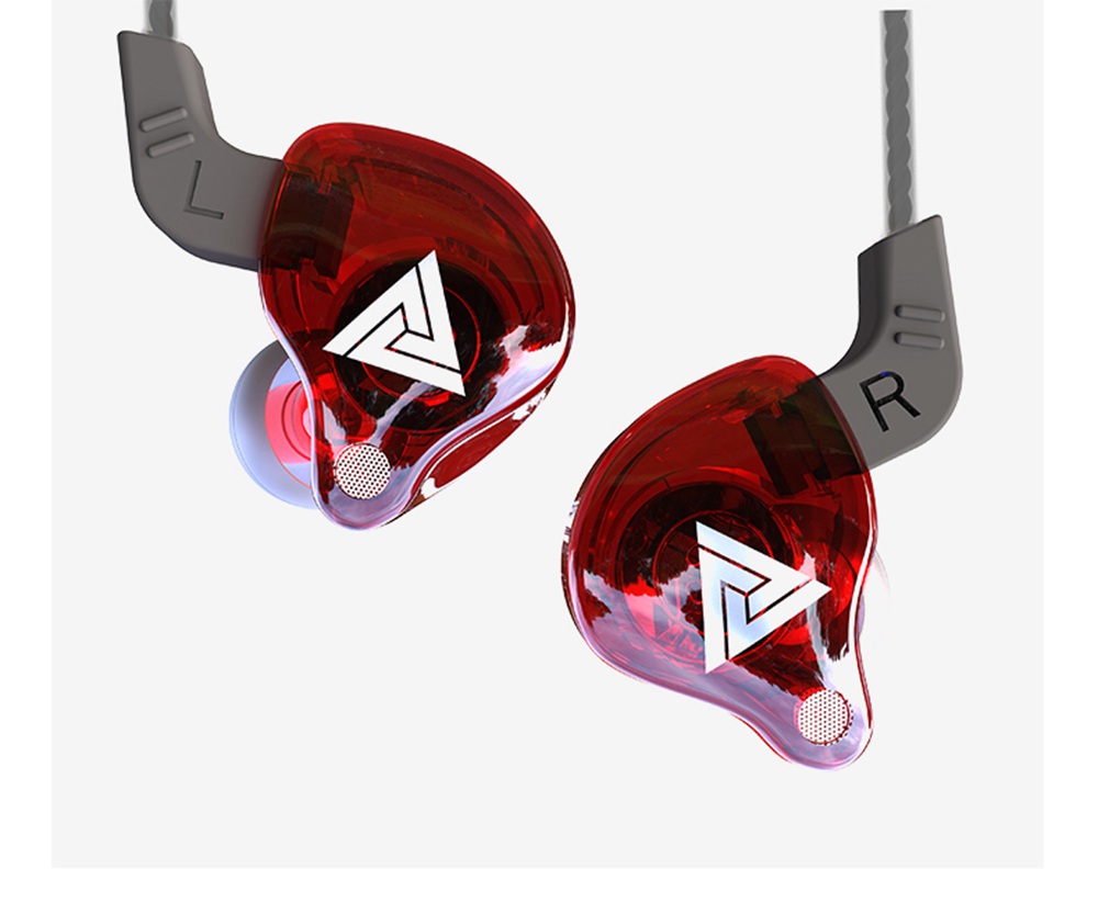 QKZ AK6 In-Ear 3.5mm HiFi Headphone Super Bass with Mic - Red
