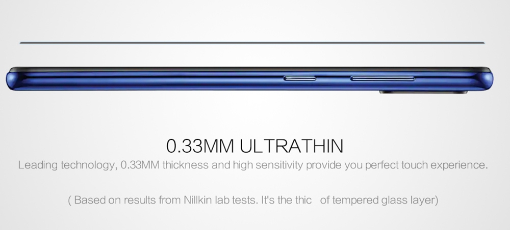 Nillkin CP+PRO Full Screen Anti-explosion Tempered Glass Screen Protector For Samsung Galaxy A60 - Transparent