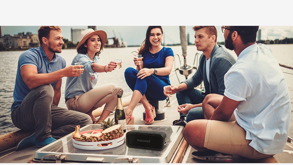 Tronsmart Force SoundPulse™ 40W Bluetooth Speaker IPX7 TWS & NFC 15 Hours Playtime