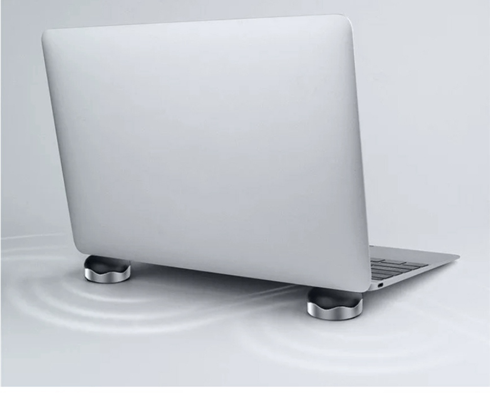2pcs Hagibis Powerful Magnetic Cooling Pad Desktop Stand Holder For MacBook Laptop Tablet - Grey