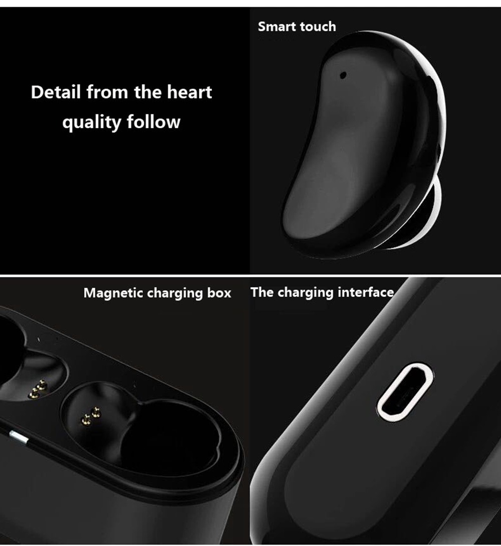 Remax TWS-5 Bluetooth 5.0 TWS Earphones Binaural Call Battery Display