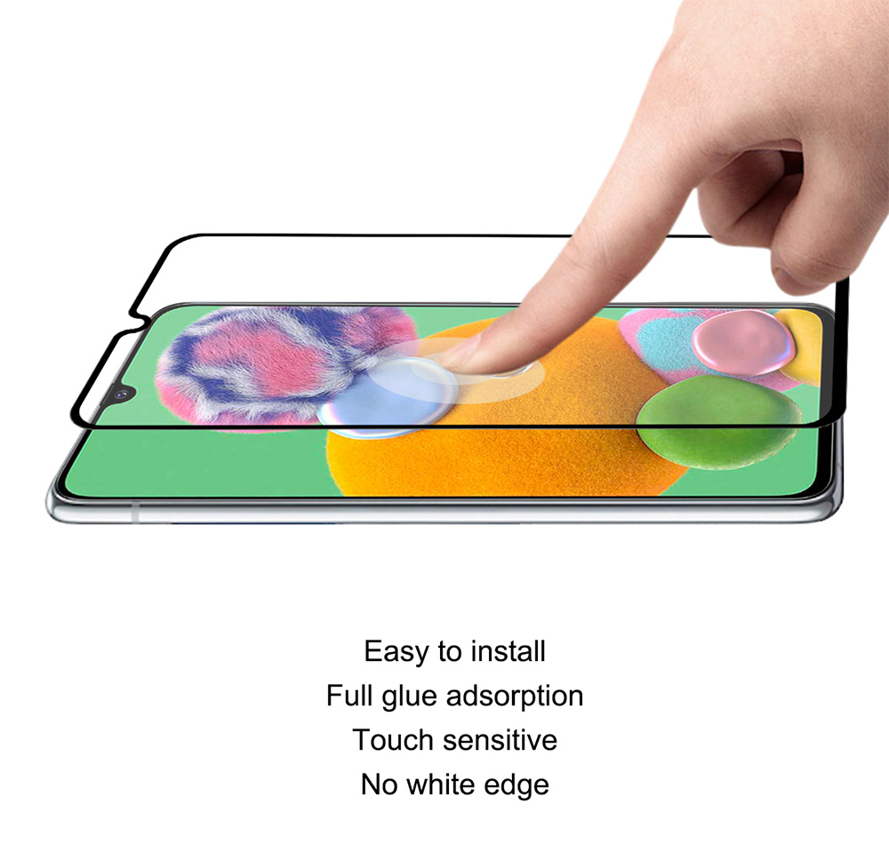 Hat-Prince 3D Full Coverage Anti-explosion Tempered Glass Screen Protector For Samsung Galaxy A90 5G - Transparent