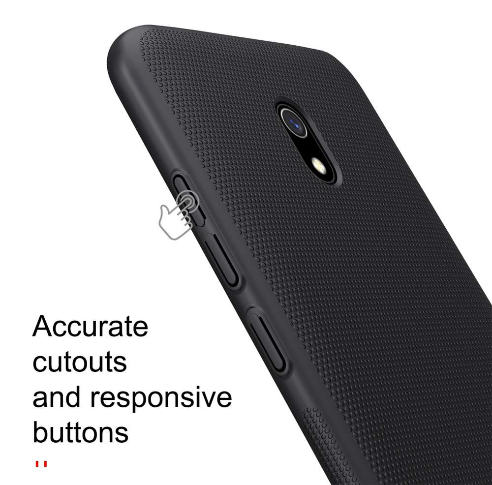 NILLKIN Protective Frosted PC Phone Case For Xiaomi Redmi 8A Smartphone - Black