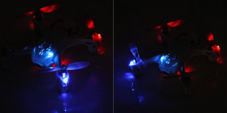Hubsan H107D 4CH 5.8G 6 Axis Gryo FPV 0.3MP Camera RC Quadcopter - RTF