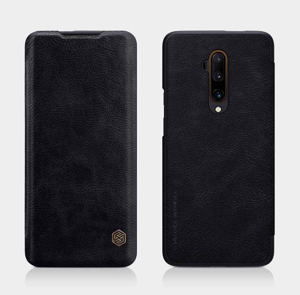 NILLKIN Protective Leather Phone Case For Oneplus 7T Pro Smartphone - Brown