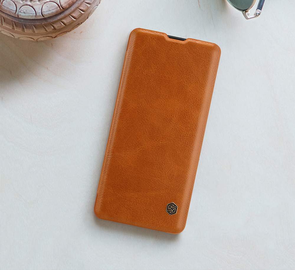 NILLKIN Protective Leather Phone Case For HUAWEI P30 Pro Smartphone - Red