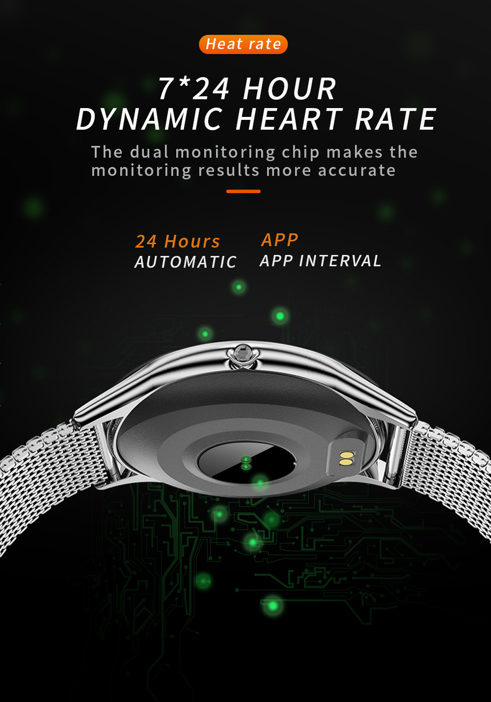Makibes B06 Smart Watch 1.3 Inch IPS Screen Heart Rate Blood Pressure Monitor IP67 Fitness Tracker Smartband - Black