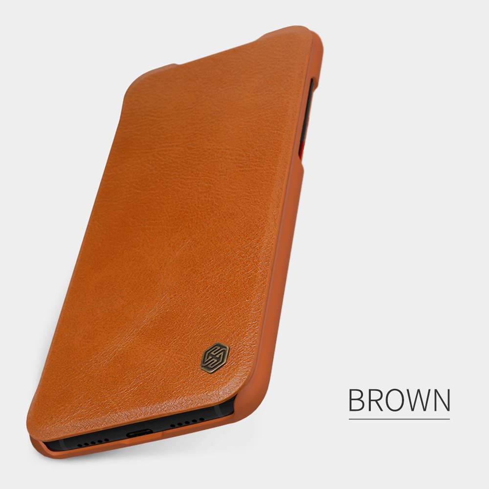 NILLKIN Protective Leather Phone Case For Xiaomi Mi 9 Pro Smartphone - Black