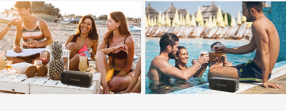 Tronsmart Force SoundPulse™ 40W Bluetooth Speaker IPX7 TWS & NFC 15 Hours Playtime