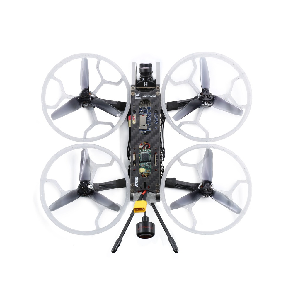 Geprc CineQueen 4K 3 Inch 3-4S FPV Racing Drone With STABLE V2 F4 30A 5.8G 500mW VTX Runcam Hybrid Camera PNP