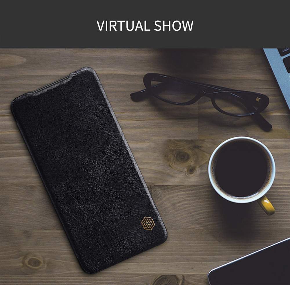NILLKIN Protective Leather Phone Case For Xiaomi Mi 9 Pro Smartphone - Black