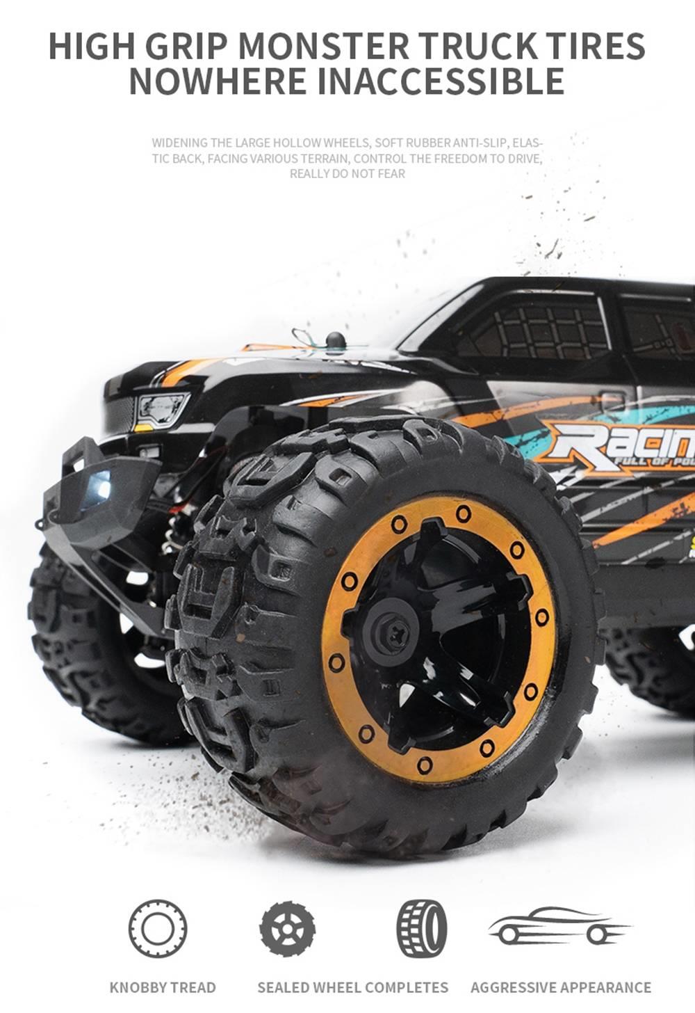 HAIBOXING 16889 1 16 Brushless Off Road Monster Truck RC Car Black