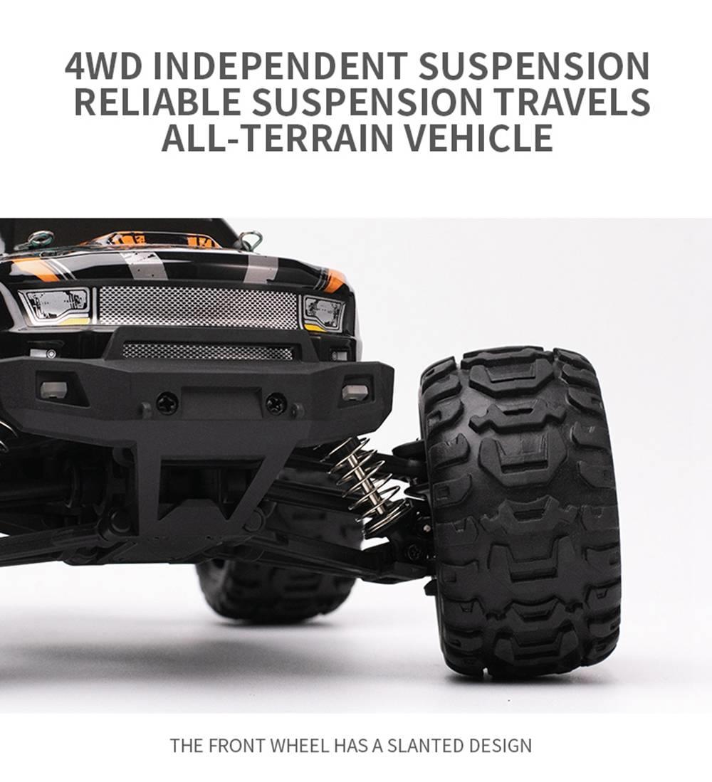 HAIBOXING 16889 1 16 Brushless Off Road Monster Truck RC Car Black