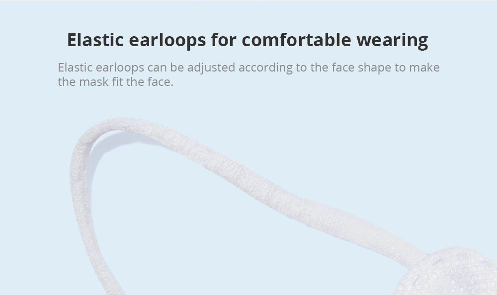 10pcs Zhiyi KN95 Self-priming Filter Mask With CE Approved 4-layer Protection For PM 2.5 Anti Fog Dust Pollution Haze White - 1 pack