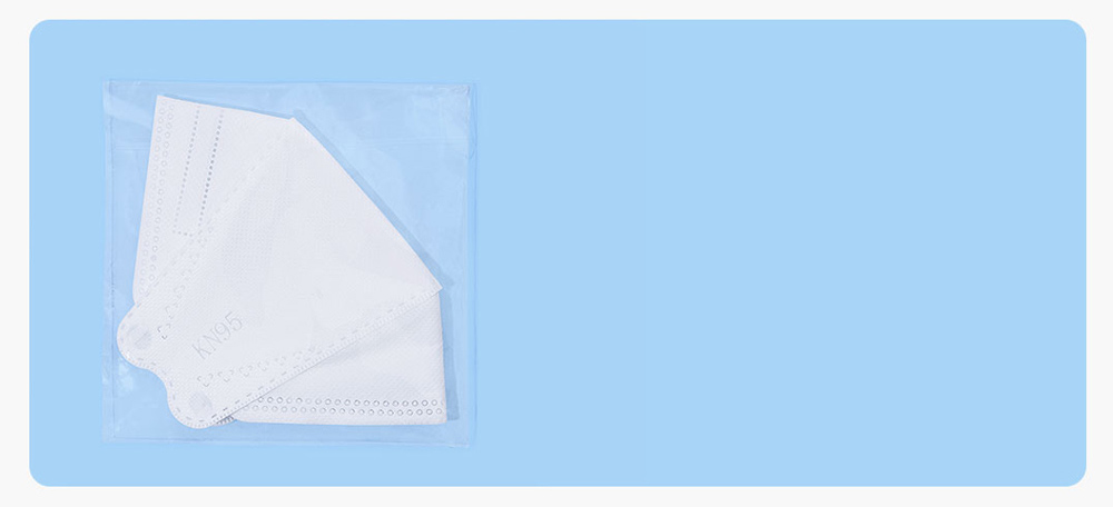 10pcs Zhiyi KN95 Self-priming Filter Mask With CE Approved 4-layer Protection For PM 2.5 Anti Fog Dust Pollution Haze White - 1 pack