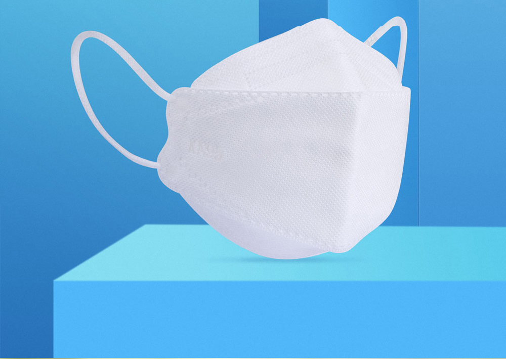 10pcs Zhiyi KN95 Self-priming Filter Mask With CE Approved 4-layer Protection For PM 2.5 Anti Fog Dust Pollution Haze White - 1 pack