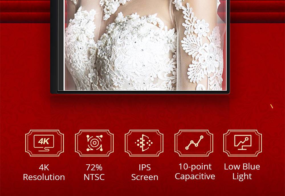 Sculptor MR156LU Portable Monitor 15.6" 4K UHD IPS Touch Screen 72% NTSC HDR Dual Type-C+Mini HDMI Black