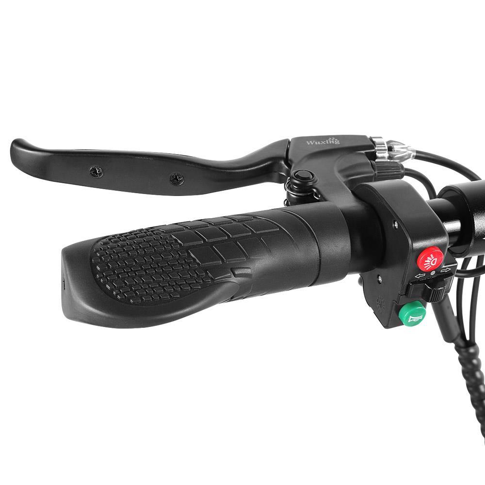 KUGOO KIRIN M4 Folding Electric Scooter 500W Motor LED Display Max 43KM/H 10 Inch Pneumatic Anti-Skid Tire Dual Shock Mitigation Dual Disk Brake - Black