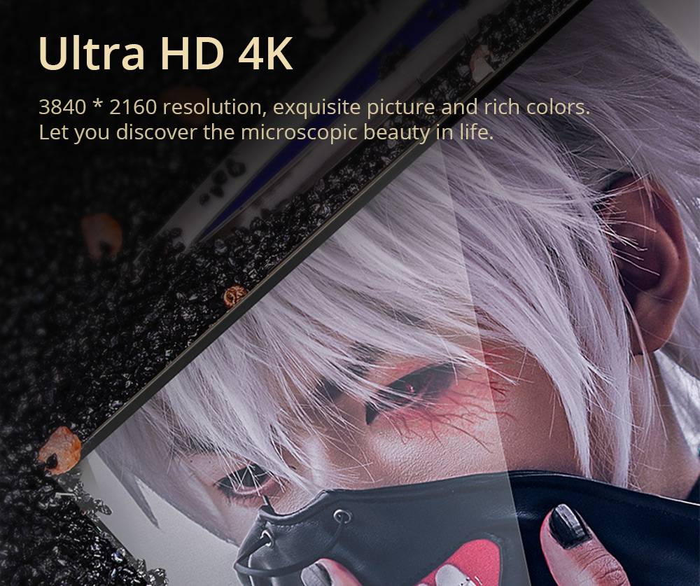 Sculptor MR156LU Portable Monitor 15.6" 4K UHD IPS Touch Screen 72% NTSC HDR Dual Type-C+Mini HDMI Black