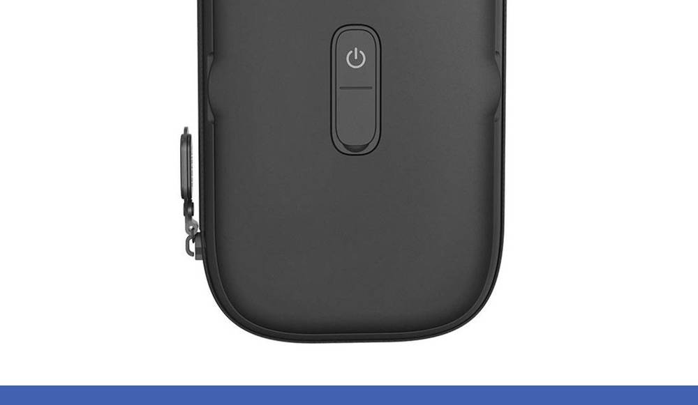 EUE Portable Phone UV Disinfection Sterilization Bag Antibacterial Bacteriostatic From Xiaomi Youpin - Black